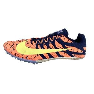 Nike Zoom Rival Track & Field Low-Top Orange Blue Size 10.5 907564-801